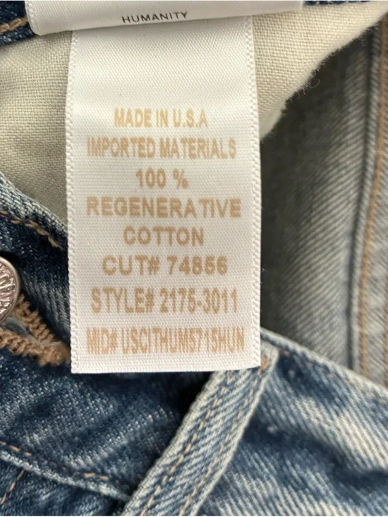 Citizens of Humanity Ayla Baggy Tuxedo Stripe Jeans - Picture 12 of 14